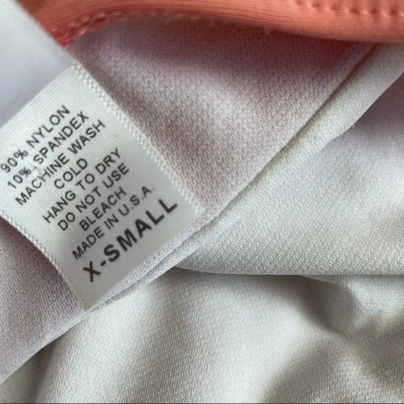 Kortni Jeane One Piece Swimsuit Halter Ruched Strapless Swim XS Pink Tie Back - Picture 7 of 10